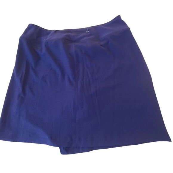 Mondetta Womens Outdoor Project Elastic Waist Stretchable Skort Blue Large - Picture 2 of 11